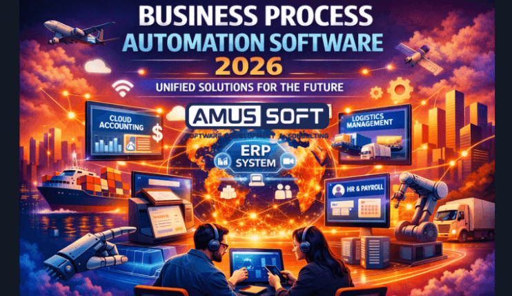 Cover Image for Business Process Automation Software: Unified Solutions for 2026 | AMUS SOFT